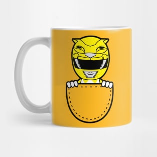 Yellow Ranger In The Pocket Mug